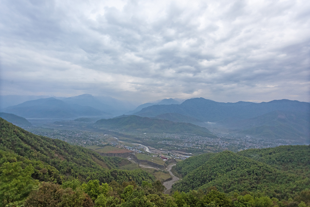 Sarangkot in Pokhara in Nepal